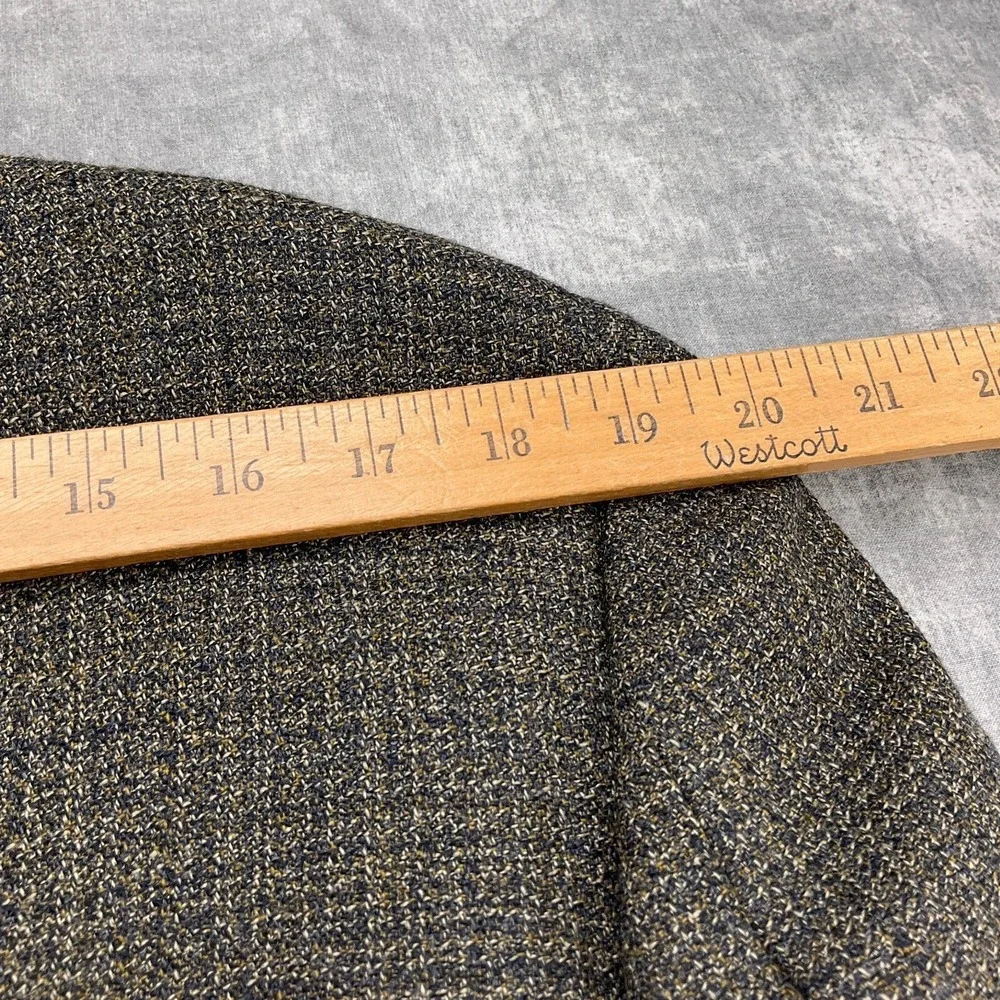 Ticknors Uomo Tallia Blazer Men 40Short Black Multi Heritage Classic Tweed VTG